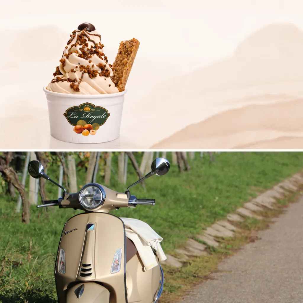 [LANOC_VESPA] Vespa, Nocciole e Gelato di Langa