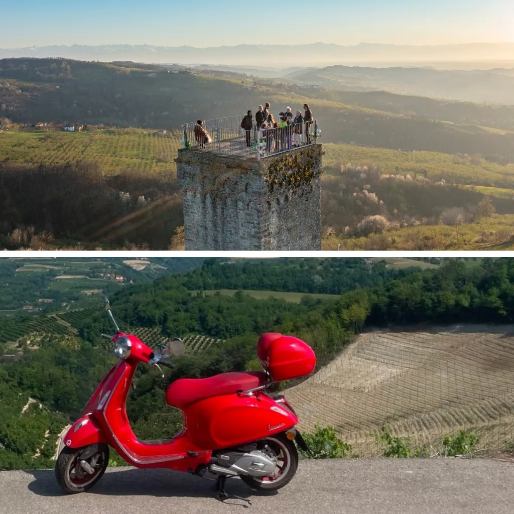 Vespa e Viste Mozzafiato in Alta Langa
