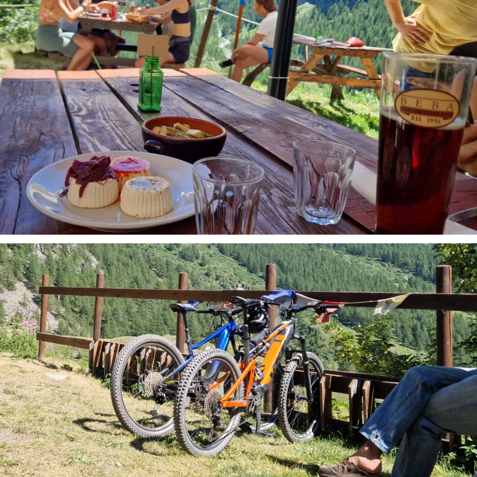 E-bike e pranzo di montagna al Rifugio Troncea