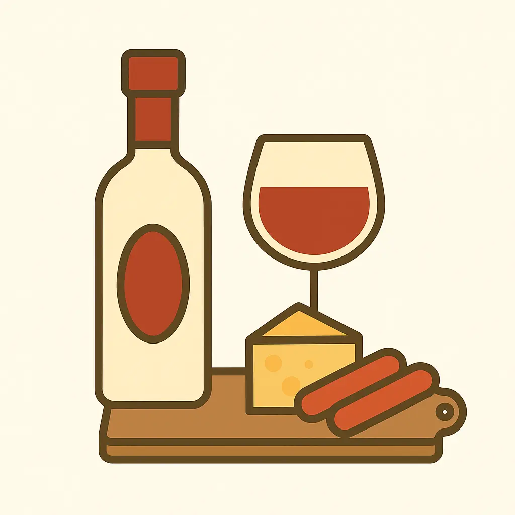 Giro in cantina, degustazione e tagliere (a persona)