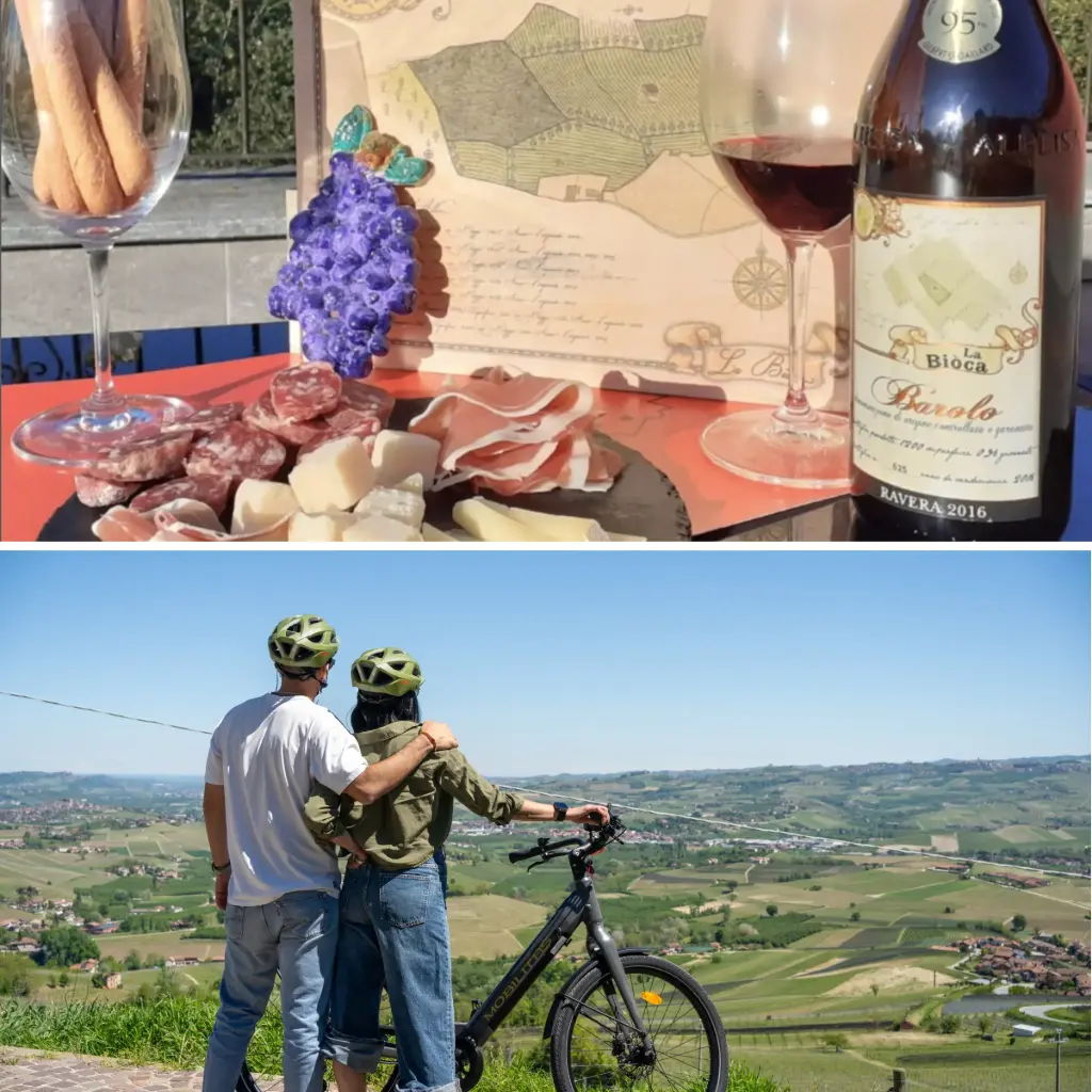 E-bike, Vini e Light Lunch in Langa