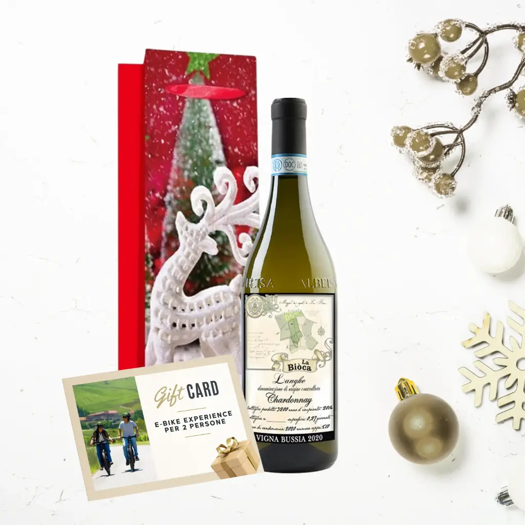 [Giftbox_chardonnay_natale] Chardonnay & E-bike Experience per 2