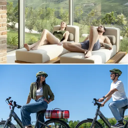 Benessere in E-bike: Tour tra le Langhe & SPA Experience